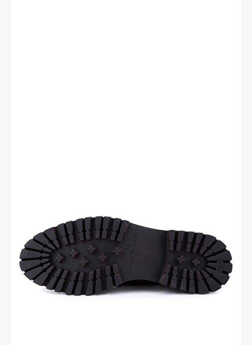 Tamer Tanca Erkek Hakiki Deri Kahverengi Klasik Ayakkabı - Görsel 5