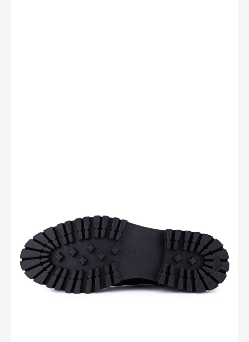 Tamer Tanca Erkek Hakiki Deri Siyah Klasik Ayakkabı - Görsel 5