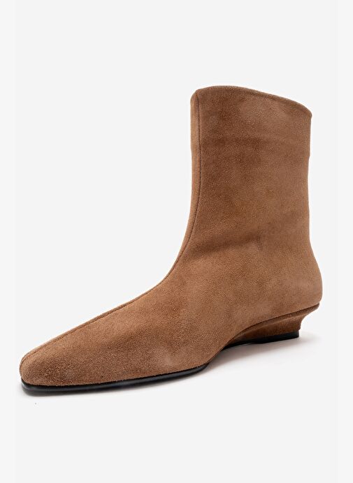 NACHO Toprak Süet Hakiki Deri Kadın Bot - Görsel 7