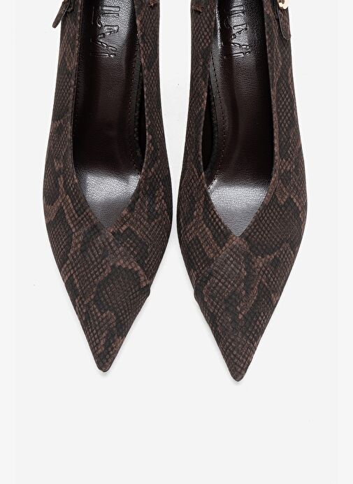 Luvi Shoes Luvi Shoes Belirsiz POLLY Kahverengi Desenli Tokalı Kadın Topuklu Ayakkabı Boyner'de! Belirsiz - 3. görsel