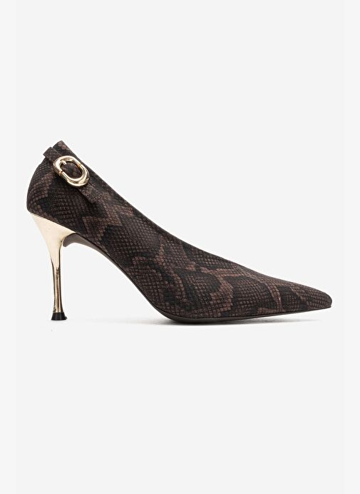 Luvi Shoes Luvi Shoes Belirsiz POLLY Kahverengi Desenli Tokalı Kadın Topuklu Ayakkabı Boyner'de! Belirsiz - 7. görsel