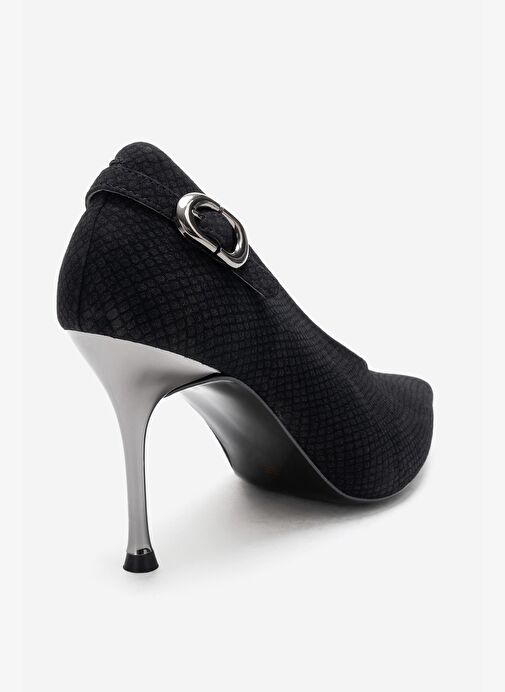 Luvi Shoes Luvi Shoes Belirsiz POLLY Siyah Desenli Tokalı Kadın Topuklu Ayakkabı Boyner'de! Belirsiz - 6. görsel