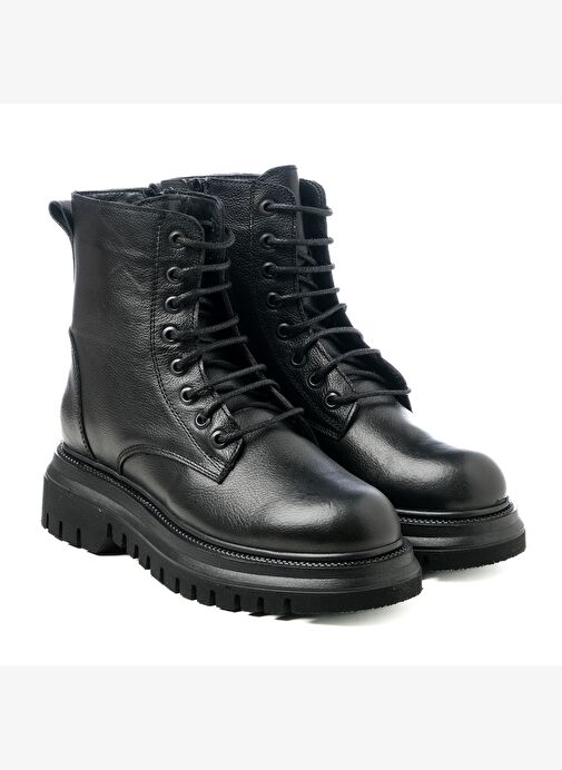 Kadın SR-27400-1 John May Siyah Zenne Bot - Görsel 3