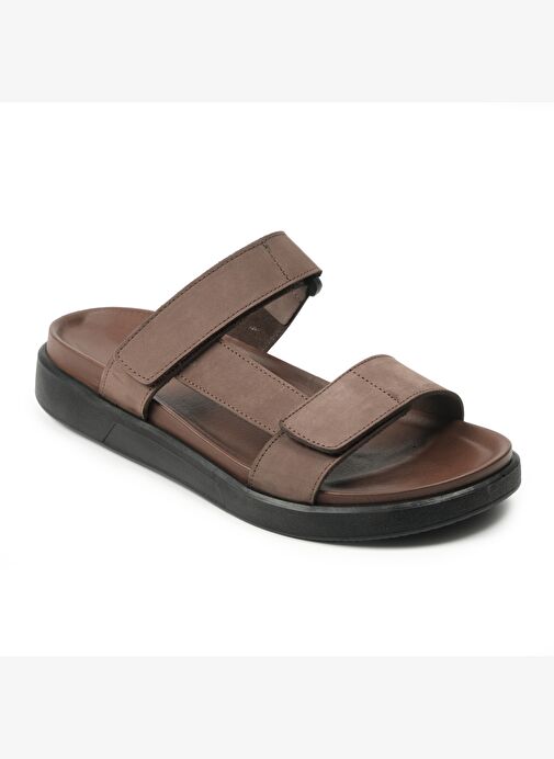 Erkek Terlik AG- 23345-3 John May Nubuk Kahve - Görsel 3