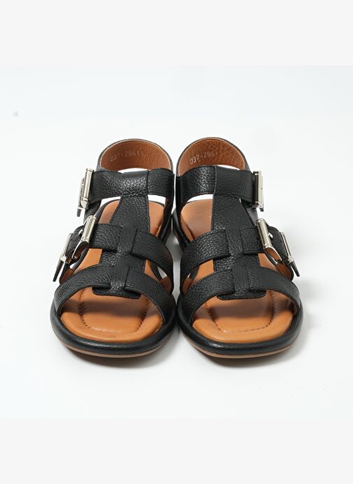Kadın Sandalet MAR-23Y-082-29611 John May SİYAH FLOTER-36 - Görsel 4