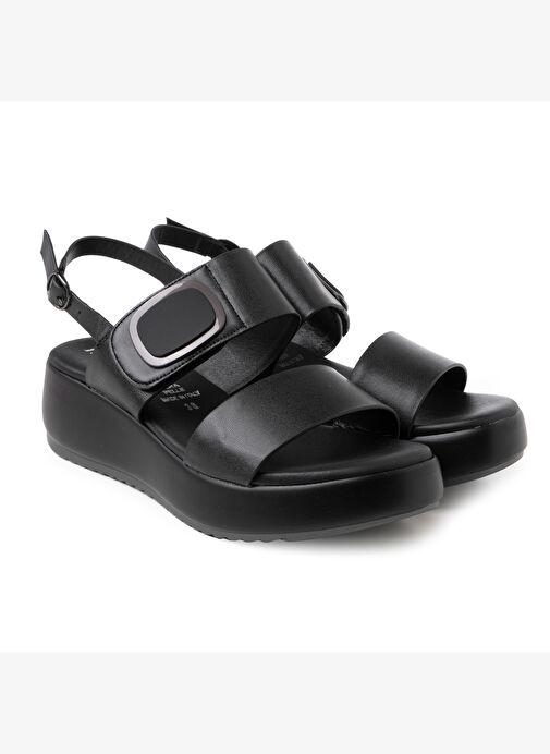 Kadın Sandalet 12423-E3 Repo Nero - Görsel 4