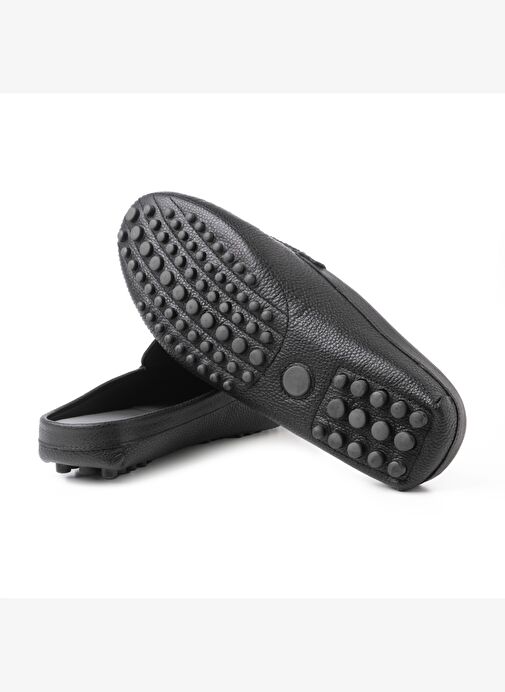 Erkek Terlik TZ-10067 John May Siyah Floater - Görsel 6