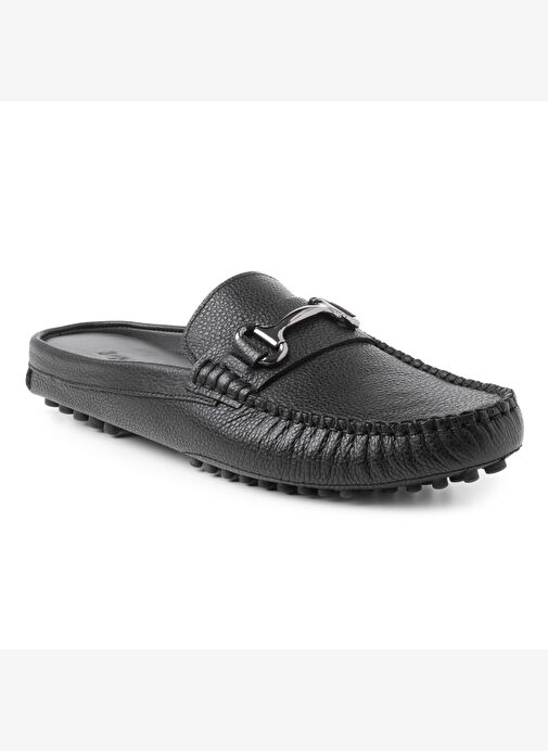 Erkek Terlik TZ-10067 John May Siyah Floater - Görsel 2