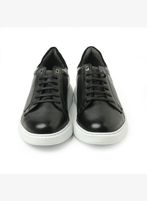 Erkek Sneaker ( Günlük) KA-C11744 John May Casual Siyah Maçka-Siyah Süet - Görsel 3