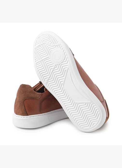 Erkek Sneaker ( Günlük) KA-C11744 John May Casual Taba Maçka-Taba Süet - Görsel 6