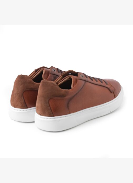 Erkek Sneaker ( Günlük) KA-C11744 John May Casual Taba Maçka-Taba Süet - Görsel 5
