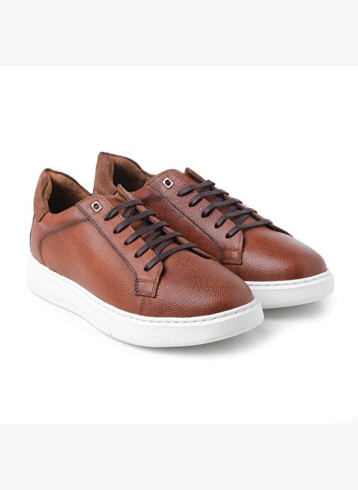Erkek Sneaker ( Günlük) KA-C11744 John May Casual Taba Maçka-Taba Süet - Görsel 4