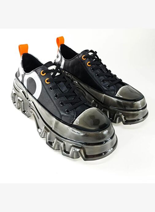 Erkek Sneaker ( Günlük) 24Y599 SY Guja Siyah - Görsel 6
