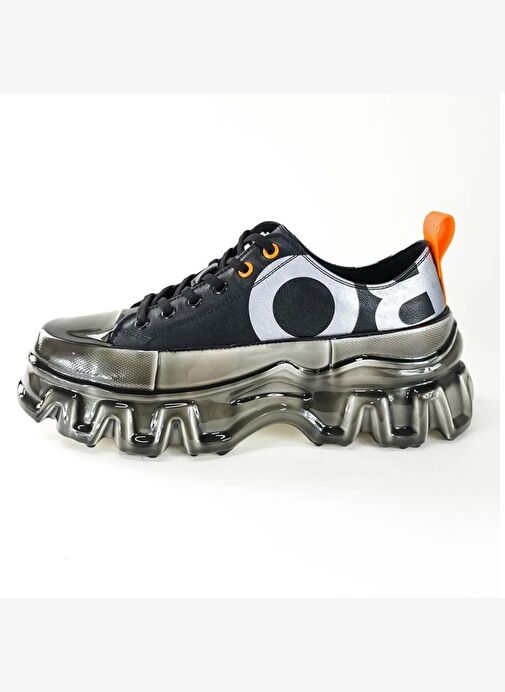 Erkek Sneaker ( Günlük) 24Y599 SY Guja Siyah - Görsel 9