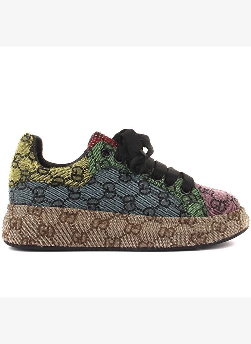 Kadın Sneaker ( Günlük) 24Y451 LC Guja Lacivert - Görsel 2