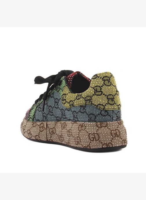 Kadın Sneaker ( Günlük) 24Y451 LC Guja Lacivert - Görsel 4