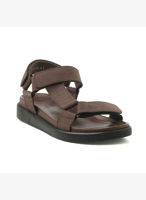 Erkek Sandalet AG- 23210-8 John May Nubuk Kahve - Görsel 2