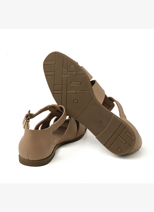 Kadın Sandalet MX-M.23122 ZA-R543 Giuseppe Mengoni Ten - Görsel 6