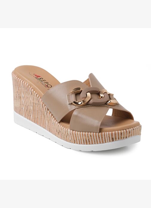 Kadın Terlik 51102-E4 Repo Beige - Görsel 2
