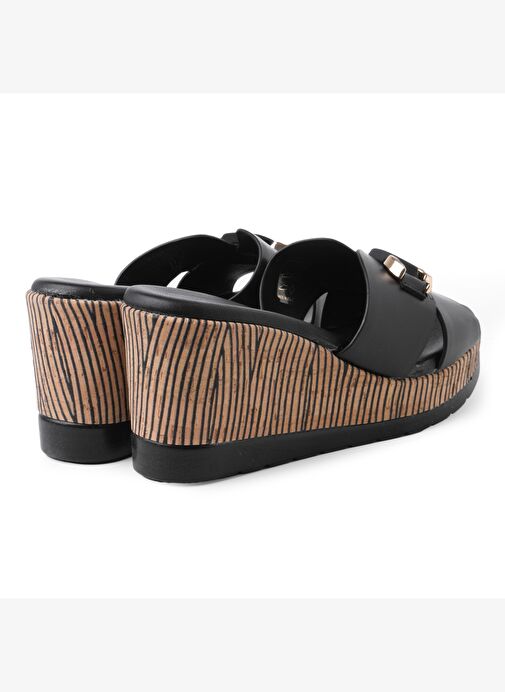 Kadın Terlik 51102-E4 Repo Nero - Görsel 5