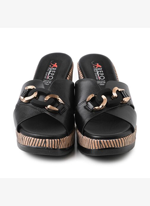 Kadın Terlik 51102-E4 Repo Nero - Görsel 3