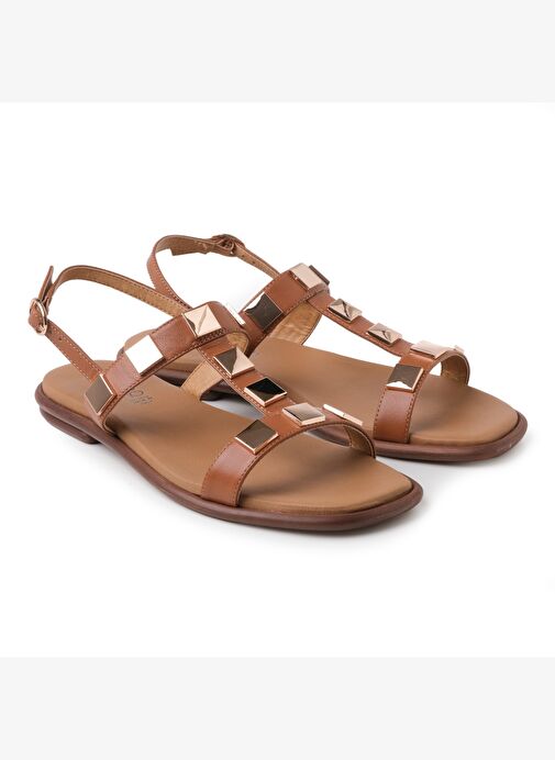 Kadın Sandalet 70276-E4 Repo Cuoio - Görsel 4