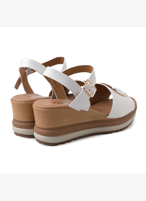 Kadın Sandalet 20281-E4 Repo Bianco - Görsel 5