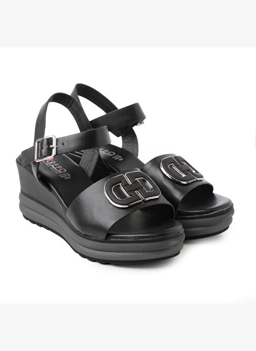 Kadın Sandalet 20281-E4 Repo Nero - Görsel 3