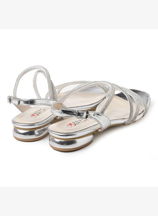 Kadın Sandalet 40601-E4 Repo Argento - Görsel 5