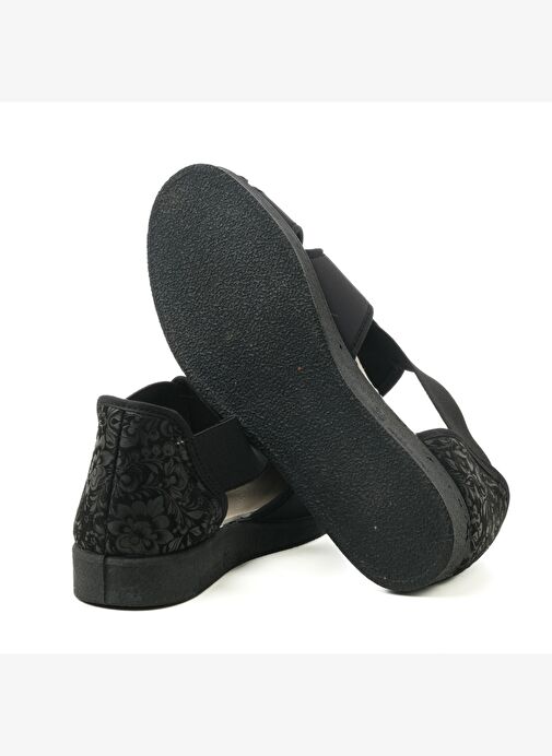 Kadın Sandalet 169 Green Life STRETCH WOMEN'S FOOTWEAR Black - Görsel 6