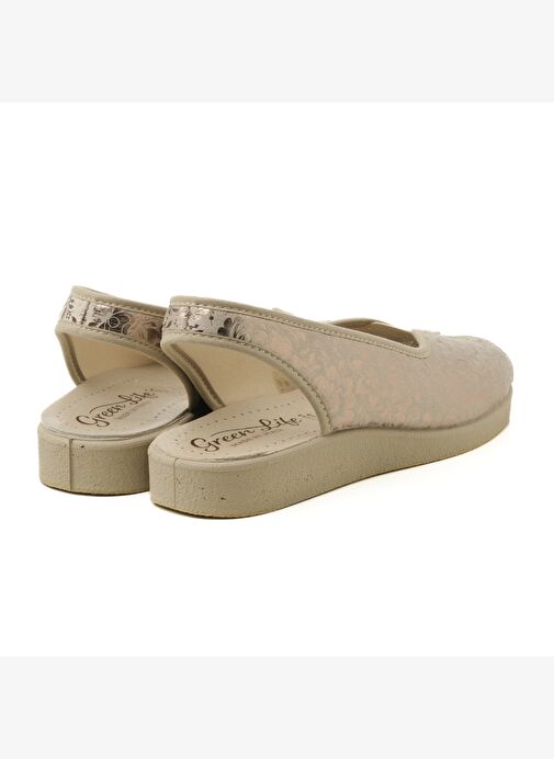 Kadın Sandalet 983 Green Life STRETCH WOMEN'S FOOTWEAR Beige - Görsel 5