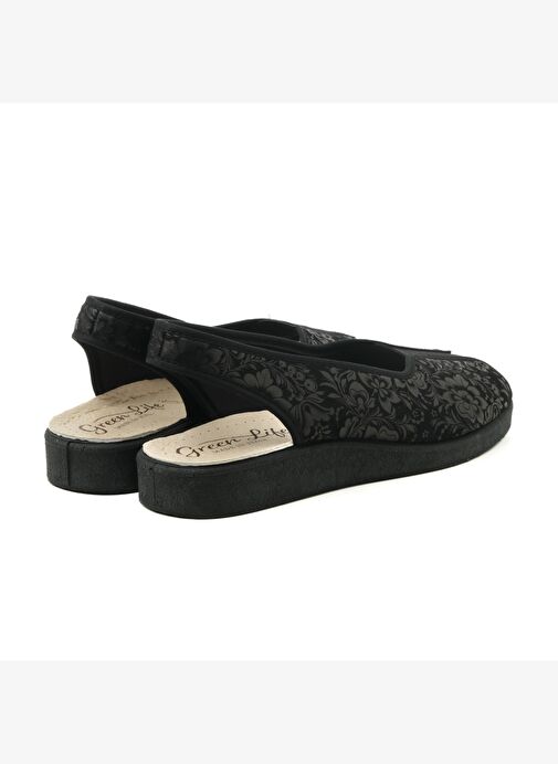 Kadın Sandalet 983 Green Life STRETCH WOMEN'S FOOTWEAR Black - Görsel 5