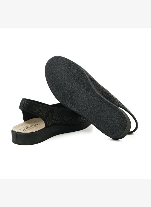Kadın Sandalet 983 Green Life STRETCH WOMEN'S FOOTWEAR Black - Görsel 6