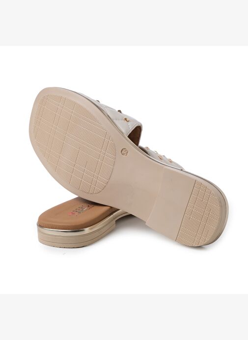 Kadın Terlik 71125-E4 Repo Avorio - Görsel 6