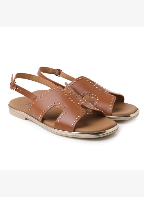 Kadın Sandalet 71243-E4 Repo Cuoio - Görsel 4