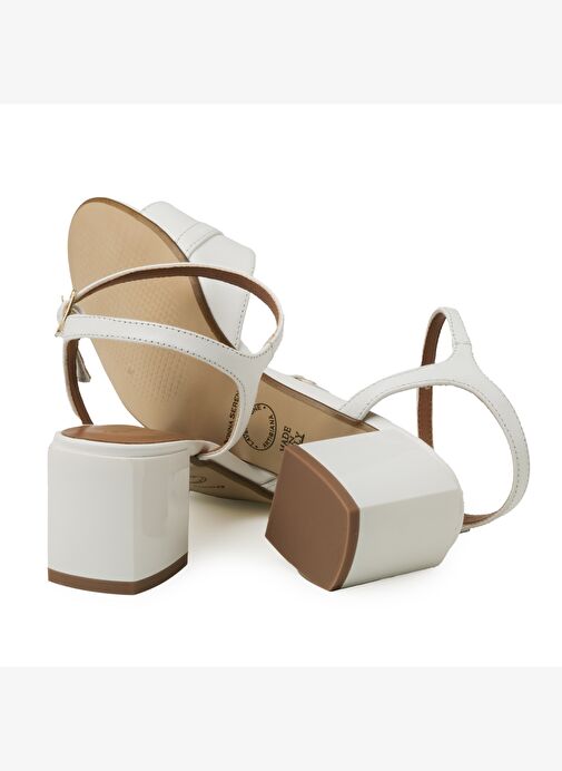 Kadın Topuklu Ayakkabı 475206DP Donna Serena 5206 DP NAP DANY PELLE Bianco - Görsel 6