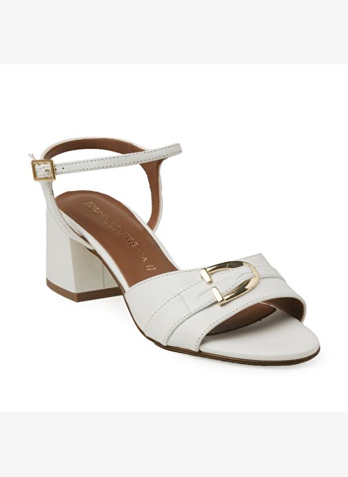 Kadın Topuklu Ayakkabı 475206DP Donna Serena 5206 DP NAP DANY PELLE Bianco - Görsel 2