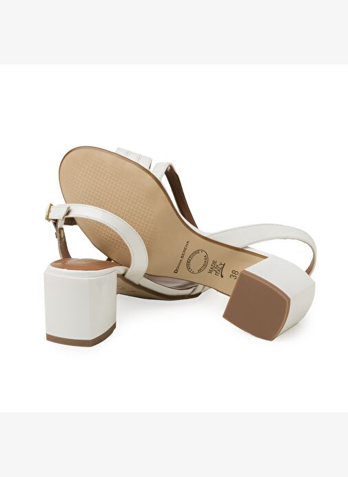 Kadın Sandalet 475207DS Donna Serena 5207 DS VER.DAN Bianco - Görsel 6