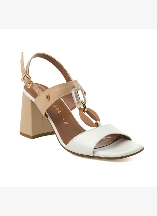 Kadın Sandalet 4D5214DP Donna Serena VIT.SETA BIANCO NUDE - Görsel 2