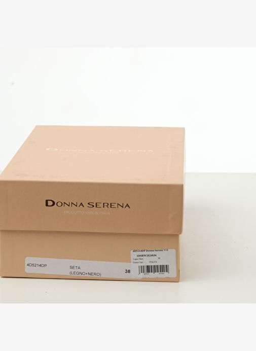 Kadın Sandalet 4D5214DP Donna Serena VIT.SETA MARE P Legno+Nero - Görsel 7