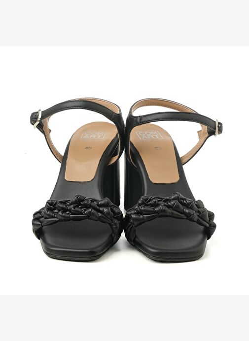 Kadın Topuklu Ayakkabı 7D5145 Comart TOM INTRECCIO 5145 Nero - Görsel 3