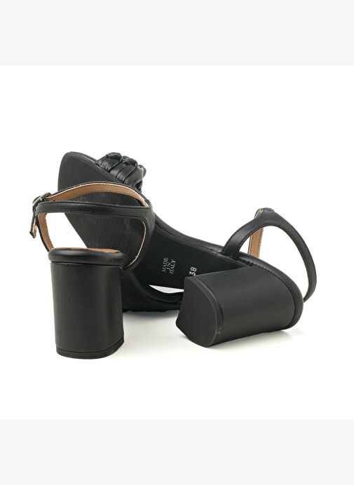 Kadın Topuklu Ayakkabı 7D5145 Comart TOM INTRECCIO 5145 Nero - Görsel 6