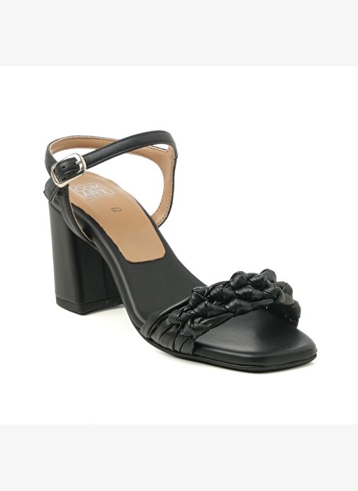 Kadın Topuklu Ayakkabı 7D5145 Comart TOM INTRECCIO 5145 Nero - Görsel 2