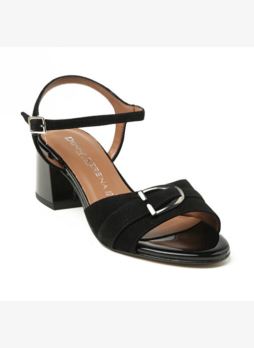 Kadın Sandalet 475206DP Donna Serena 5206 DP CAM DANY PELLE Nero - Görsel 2