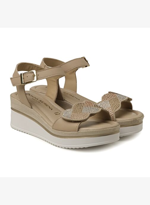 Kadın Sandalet 195217DP Donna Serena VARIANTE 5217DP Beige - Görsel 4