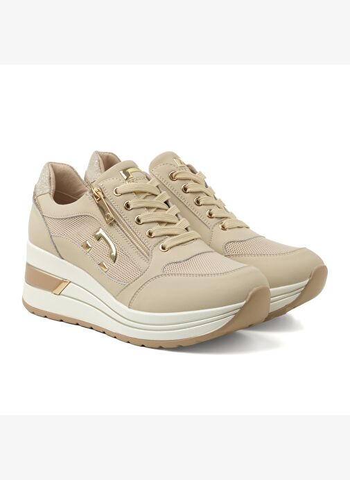 Kadın Sneaker ( Günlük) 2L5111DM Donna Serena VARIANTE 5111DM Beige Platino - Görsel 4