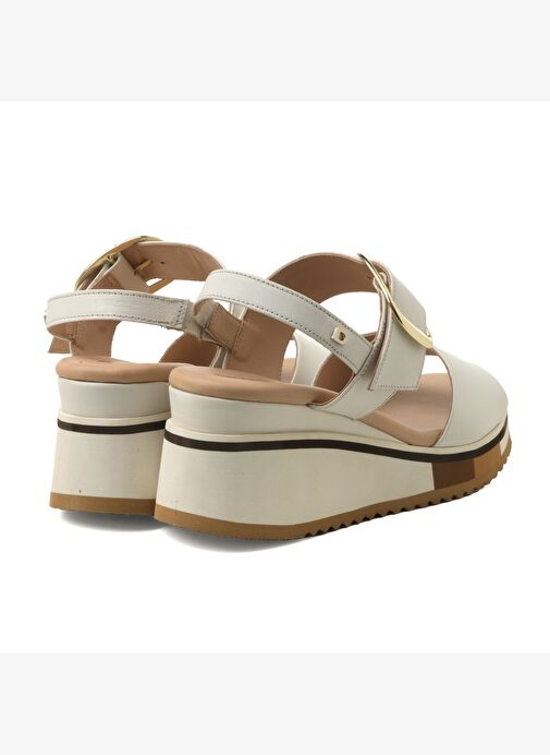 Kadın Sandalet 2F5126DP Donna Serena TOMAIA 5126 DP Bianco - Görsel 5