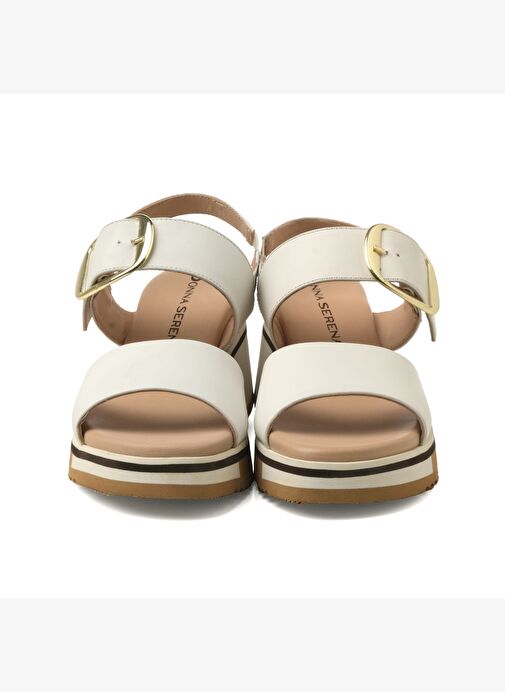 Kadın Sandalet 2F5126DP Donna Serena TOMAIA 5126 DP Bianco - Görsel 3