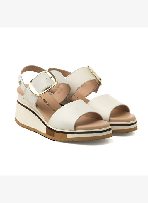 Kadın Sandalet 2F5126DP Donna Serena TOMAIA 5126 DP Bianco - Görsel 4