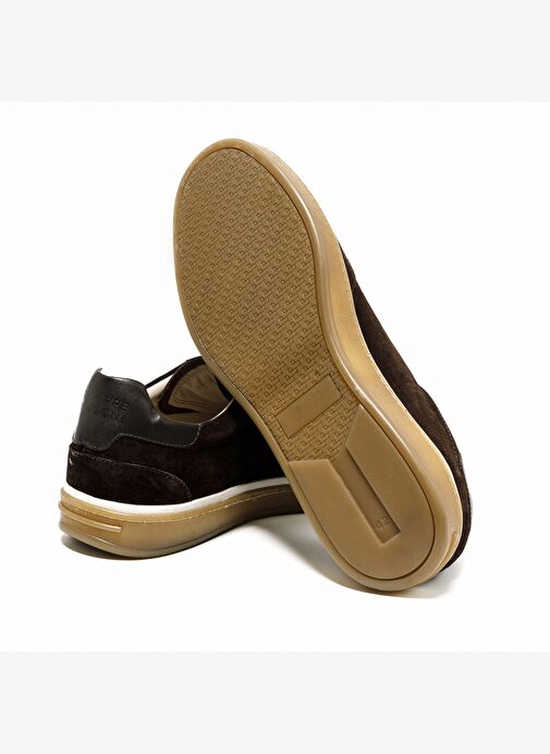 Erkek Sneaker ( Günlük) MO-26550A001-26550 Giuseppe Mengoni Kahve Süet - Görsel 6